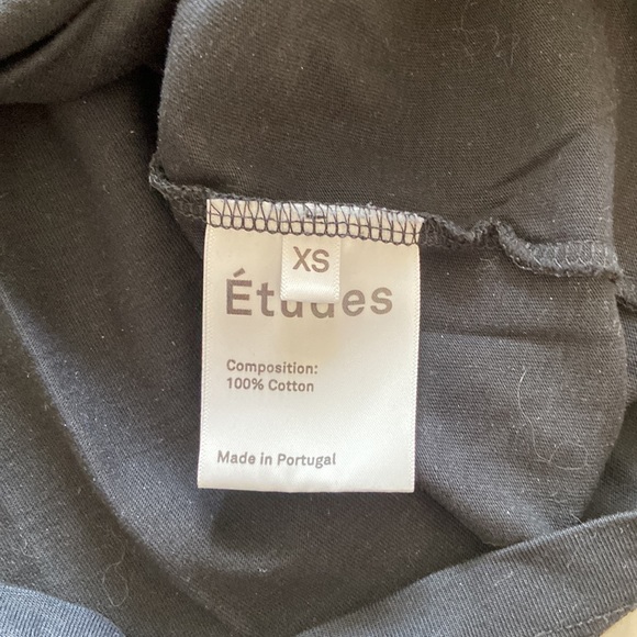 Etudes Black Wonder Europa Star T-shirt - Picture 2 of 4